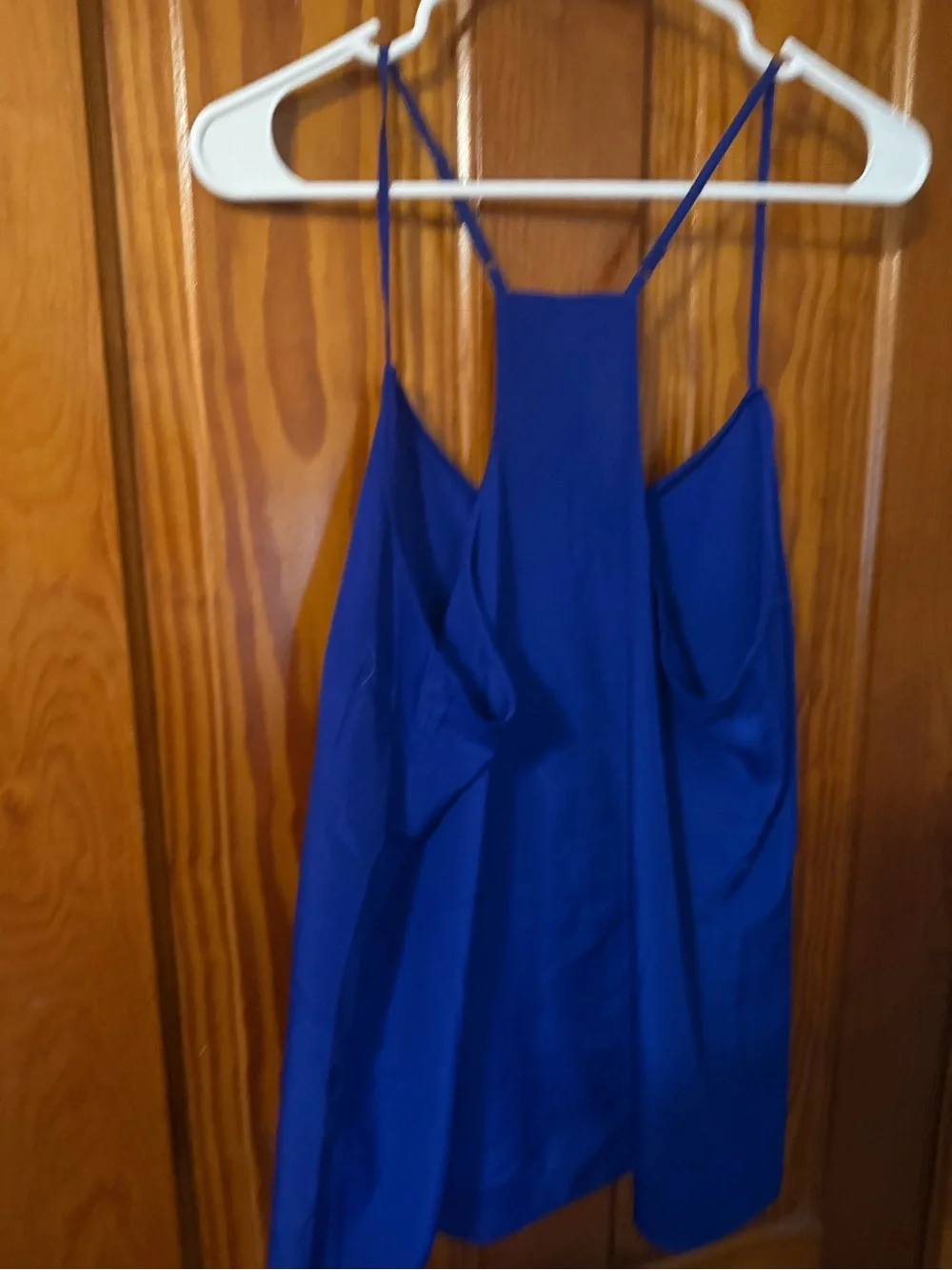 J. Crew Cobalt Blue Spaghetti Strap Camisole